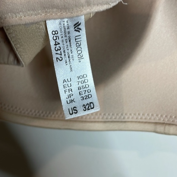 Wacoal | Staying Power Wire-Free Strapless Bra Size 32D NWT - Picture 7 of 7